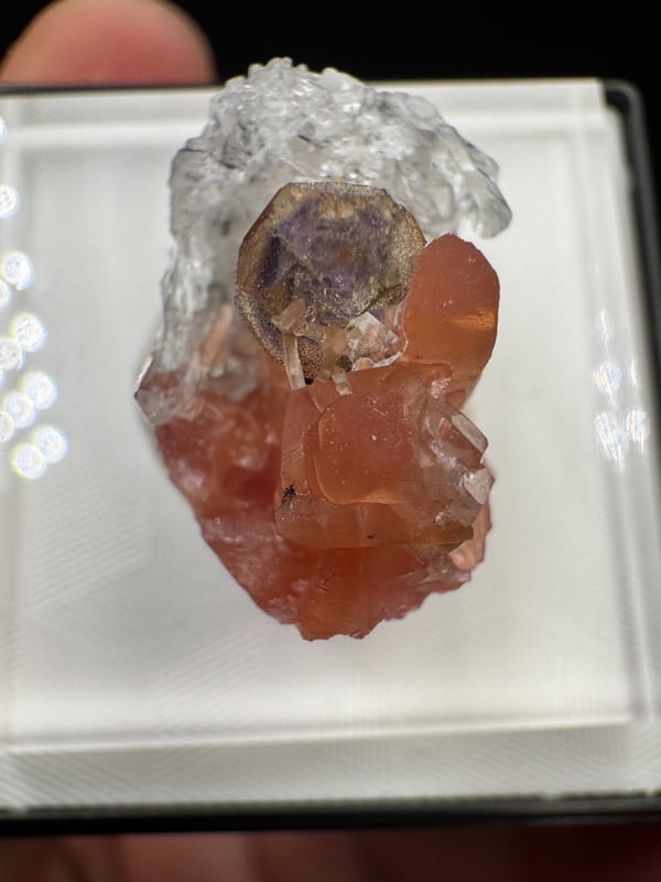 Rhodochrosite from Wuzhou, Guangxi, China, individual mineral specimen view 6