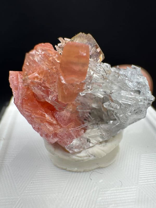 Rhodochrosite from Wuzhou, Guangxi, China, individual mineral specimen view 8