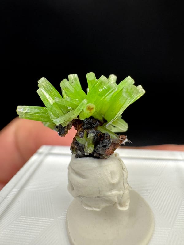Pyromorphite from Guangxi, China, individual mineral specimen view 5