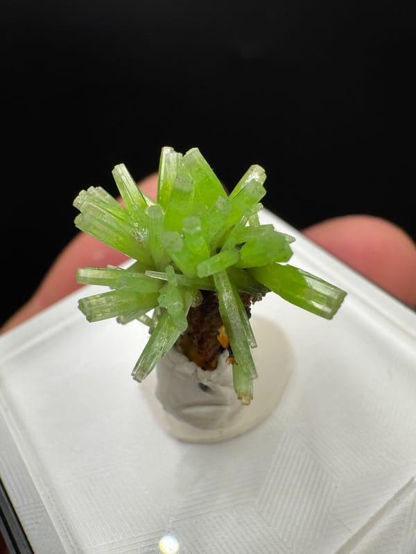 Pyromorphite from Guangxi, China, individual mineral specimen view 8