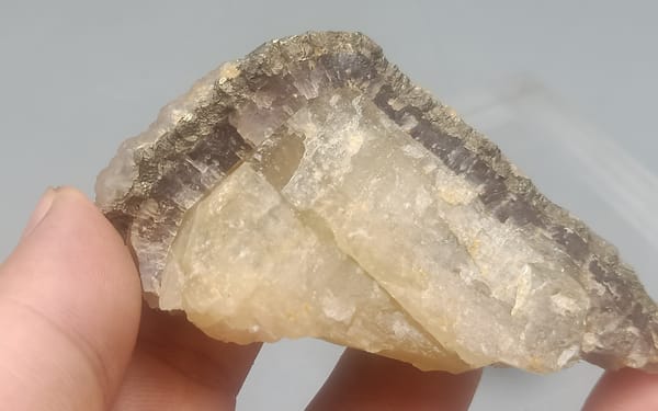 Fluorite from Jiangxi, China, individual mineral specimen view 4