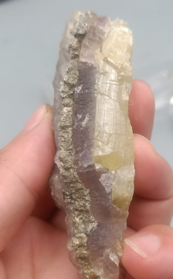 Fluorite from Jiangxi, China, individual mineral specimen view 6