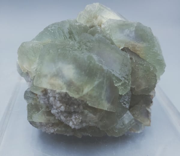 Fluorite from Fujian, China, individual mineral specimen view 2