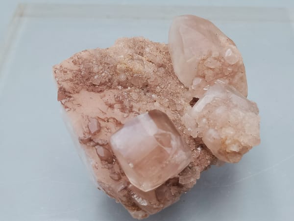 Calcite, individual mineral specimen view 2 for a mineral collection