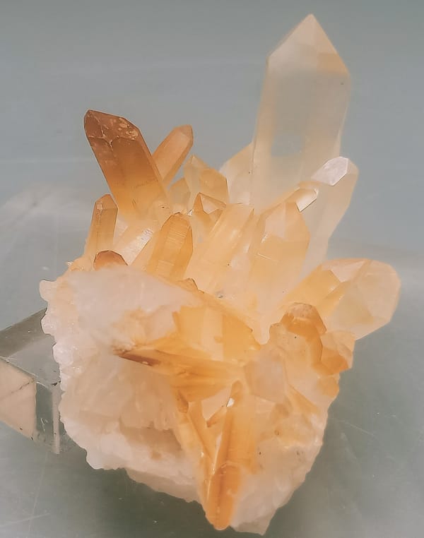Citrine from Guangdong, China, individual mineral specimen view 3