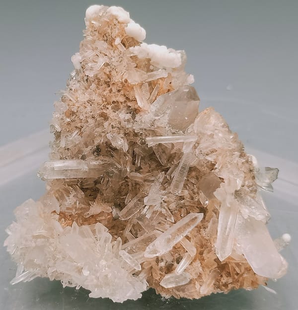 Hydrozincite from Sichuan, China, individual mineral specimen view 3