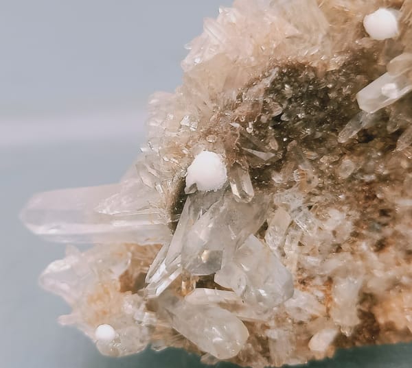 Hydrozincite from Sichuan, China, individual mineral specimen view 5