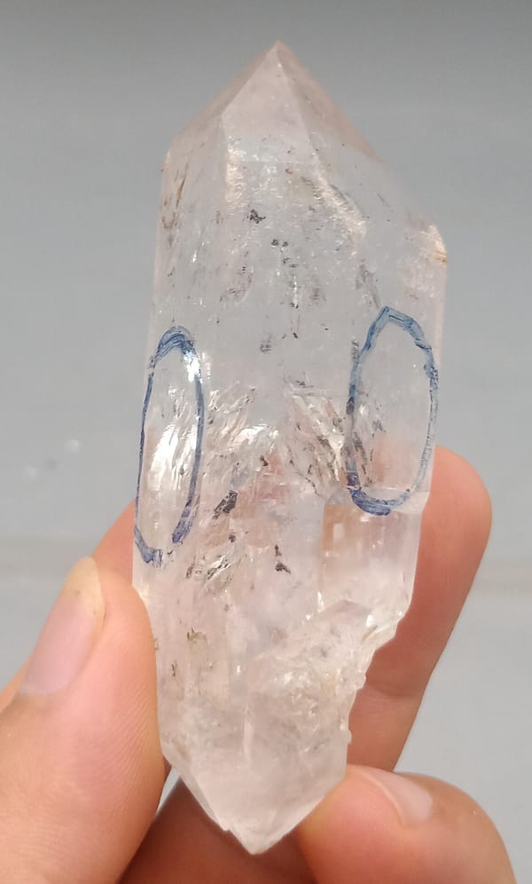 Quartz, individual mineral specimen view 2 for a mineral collection