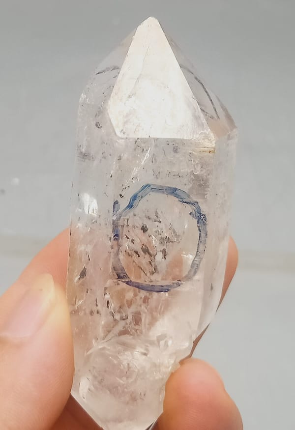 Quartz, individual mineral specimen view 3 for a mineral collection