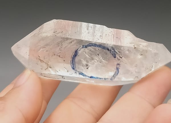 Quartz, individual mineral specimen view 6 for a mineral collection