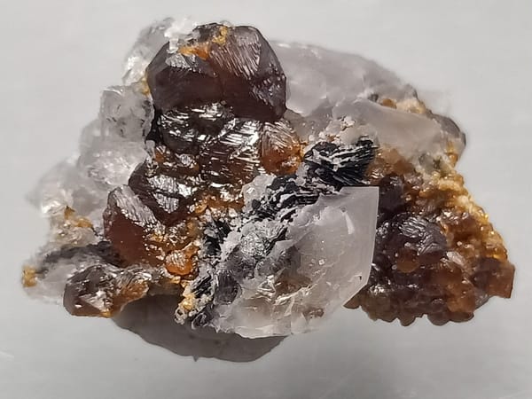 Garnet from Inner Mongolia, China, individual mineral specimen view 1