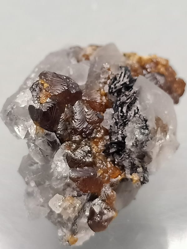 Garnet from Inner Mongolia, China, individual mineral specimen view 3