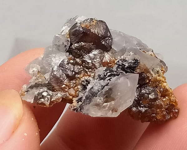 Garnet from Inner Mongolia, China, individual mineral specimen view 5