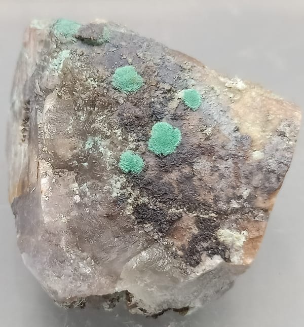 Malachite from Guizhou, China, individual mineral specimen view 1