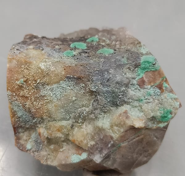 Malachite from Guizhou, China, individual mineral specimen view 3