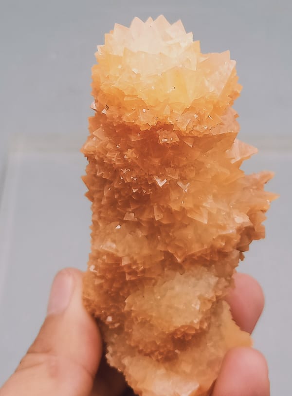 Calcite from Yunnan, China, individual mineral specimen view 7