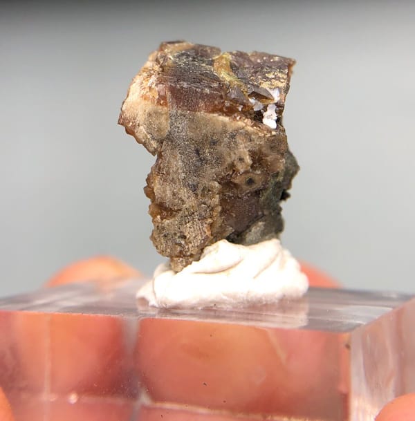 Grossular garnet from Inner Mongolia, China, individual mineral specimen view 7