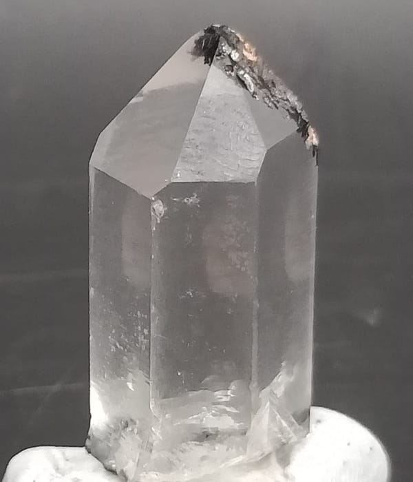 Quartz, individual mineral specimen view 2 for a mineral collection