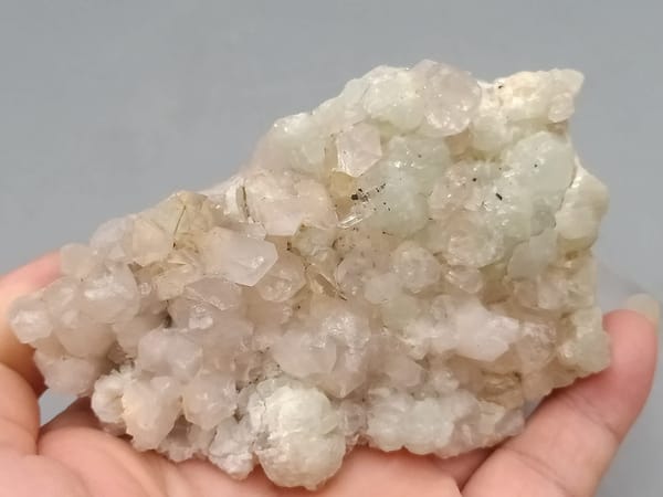 Babingtonite (source-recorded) from Yunnan, China, individual mineral specimen view 2