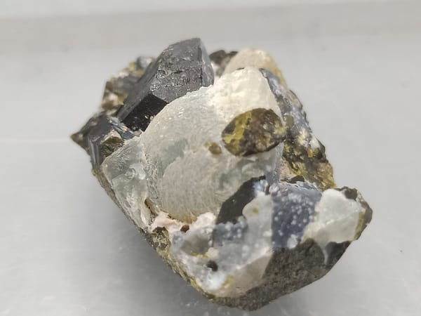 Epidote, individual mineral specimen view 4 for a mineral collection