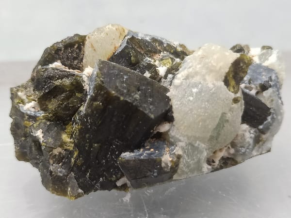 Epidote, individual mineral specimen view 5 for a mineral collection