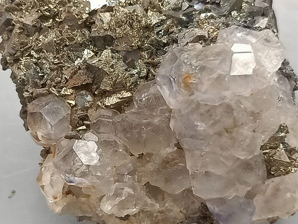 Arsenopyrite from Inner Mongolia, China, individual mineral specimen view 3