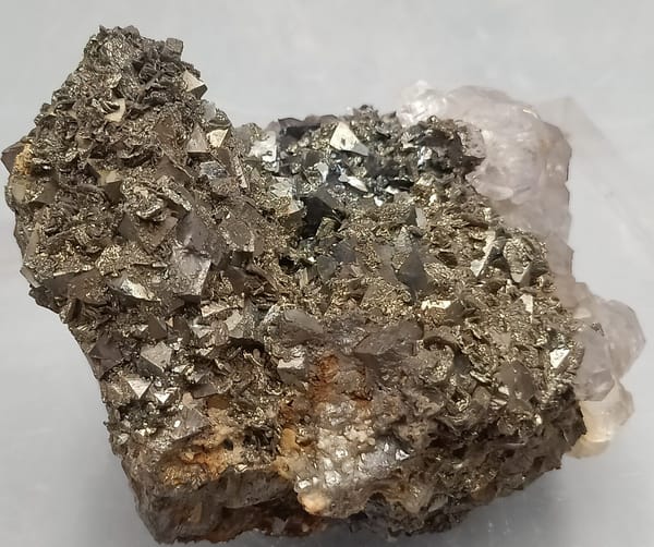 Arsenopyrite from Inner Mongolia, China, individual mineral specimen view 4