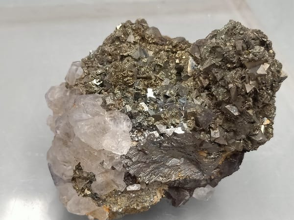 Arsenopyrite from Inner Mongolia, China, individual mineral specimen view 6
