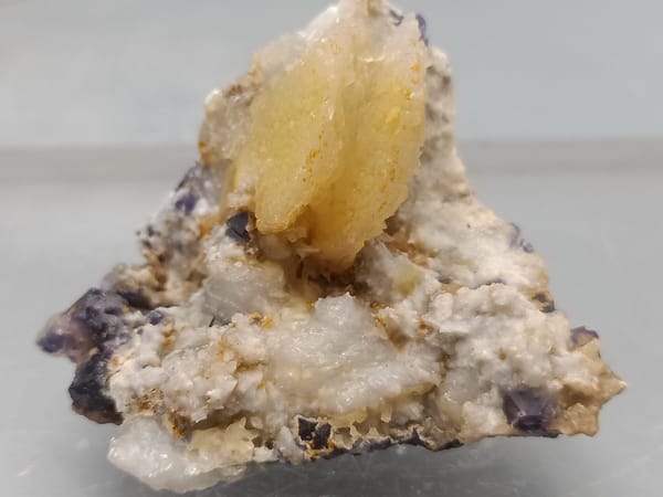 Fluorite from Inner Mongolia, China, individual mineral specimen view 1