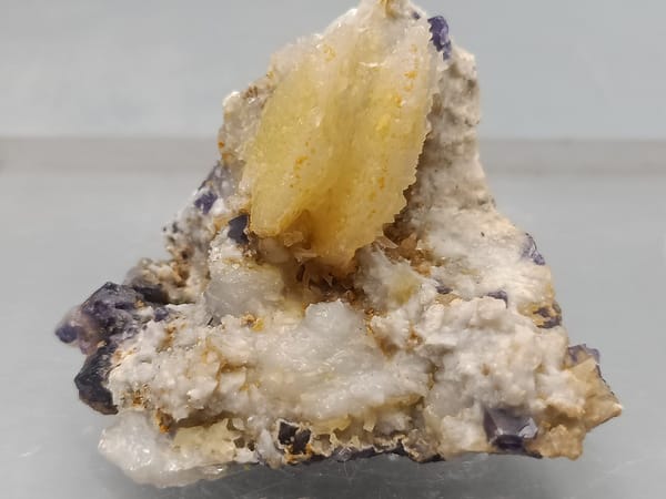 Fluorite from Inner Mongolia, China, individual mineral specimen view 2