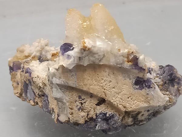 Fluorite from Inner Mongolia, China, individual mineral specimen view 5