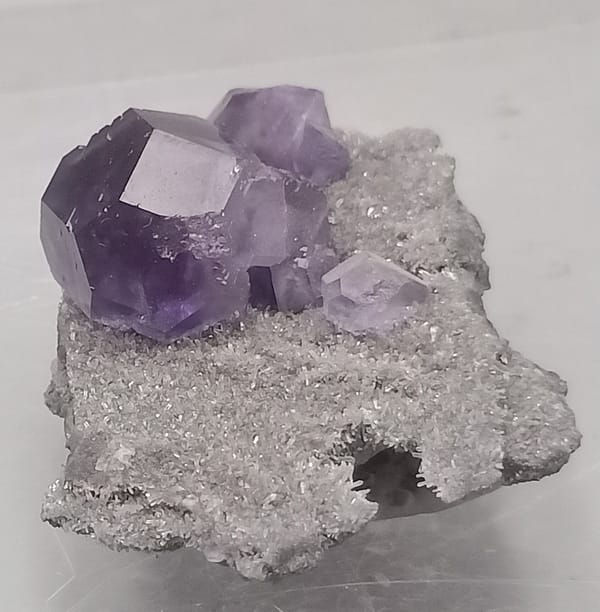 Fluorite from Fujian, China, individual mineral specimen view 2