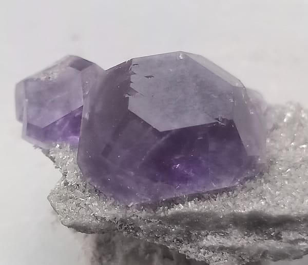 Fluorite from Fujian, China, individual mineral specimen view 3