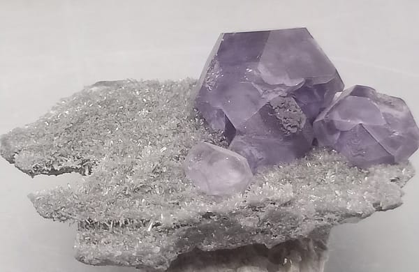 Fluorite from Fujian, China, individual mineral specimen view 5