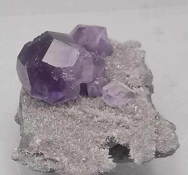 Fluorite from Fujian, China, individual mineral specimen view 6