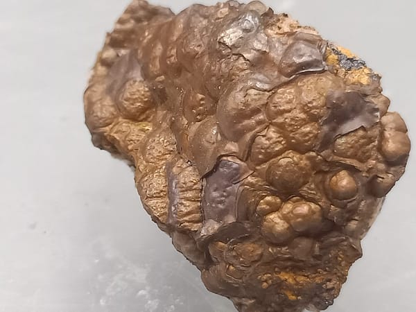 Limonite from Guangdong, China, individual mineral specimen view 2