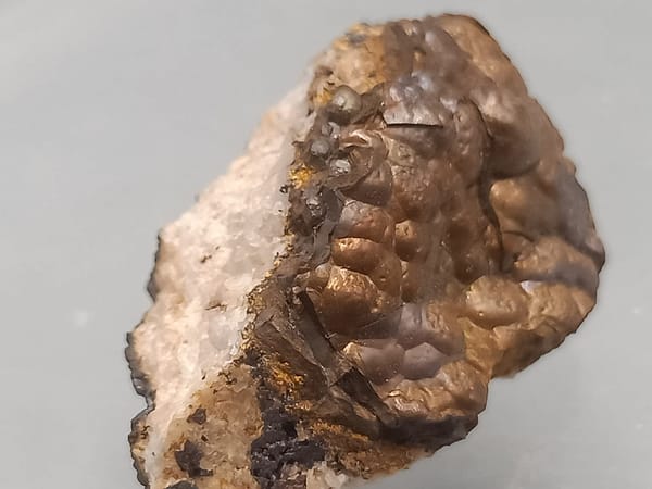 Limonite from Guangdong, China, individual mineral specimen view 3