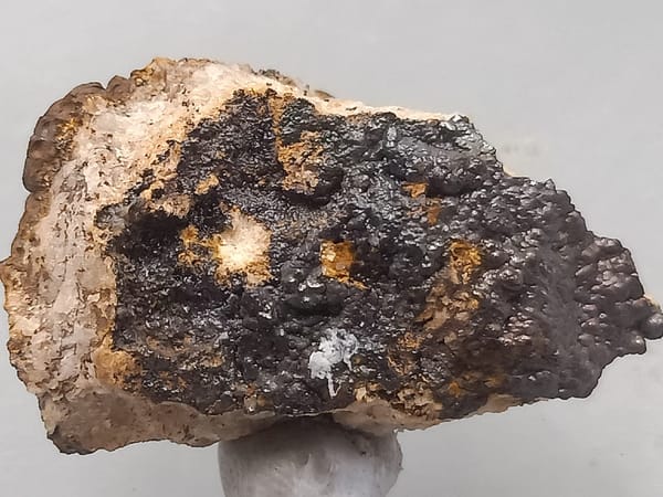 Limonite from Guangdong, China, individual mineral specimen view 5