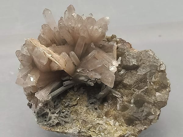 Quartz from Inner Mongolia, China, individual mineral specimen view 1