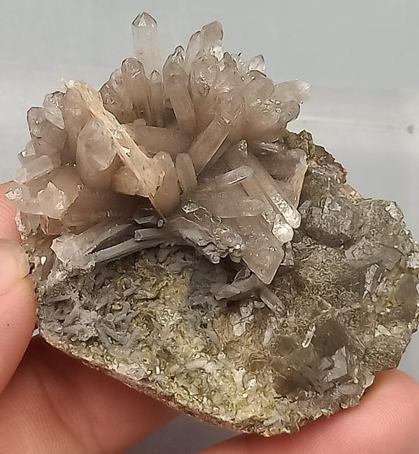 Quartz from Inner Mongolia, China, individual mineral specimen view 5
