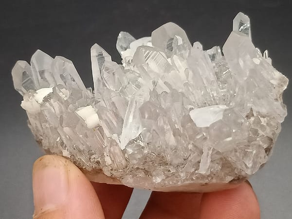 Quartz from Sichuan, China, individual mineral specimen view 1