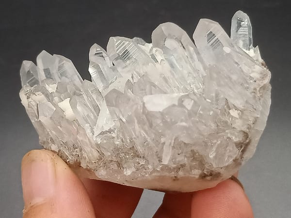 Quartz from Sichuan, China, individual mineral specimen view 2