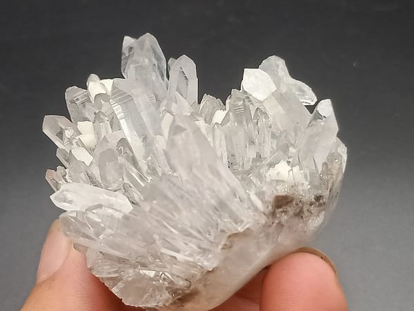 Quartz from Sichuan, China, individual mineral specimen view 3