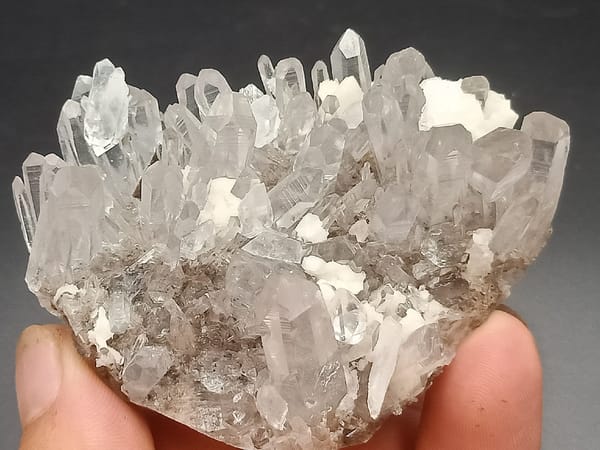 Quartz from Sichuan, China, individual mineral specimen view 6