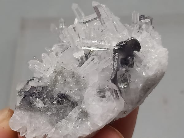 Galena from Yunnan, China, individual mineral specimen view 1