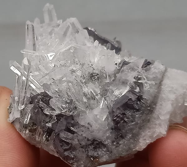 Galena from Yunnan, China, individual mineral specimen view 5