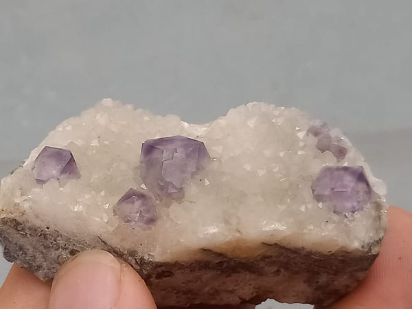 Fluorite from Fujian, China, individual mineral specimen view 2