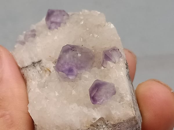 Fluorite from Fujian, China, individual mineral specimen view 5
