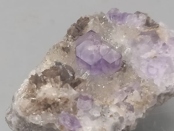 Fluorite from Fujian, China, individual mineral specimen view 2