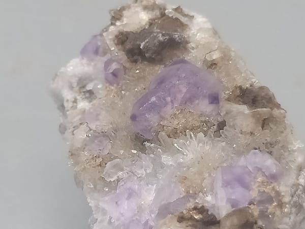 Fluorite from Fujian, China, individual mineral specimen view 4
